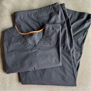 Plus Size Scrubs Set